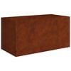 vidaXL Truhl&iacute;k 80 x 40 x 40 cm cortenov&aacute; ocel