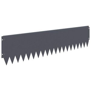 vidaXL Okraj tr&aacute;vn&iacute;ku 20 pcs 103 x 25 cm Ocel Antracitov&aacute;