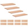 vidaXL Schodi&scaron;ťov&eacute; n&aacute;&scaron;lapy 12 ks 80 x 25 x 2 cm Př&iacute;rodn&iacute;