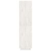vidaXL Knihovna / dělicí stěna bílá 80 x 35 x 135 cm masivní borovice