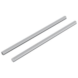 vidaXL Z&aacute;vitov&aacute; tyč 2 pcs Stř&iacute;brn&aacute; 6 x 135 mm Ocel