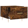 vidaXL Konferenčn&iacute; stolky 2 ks kouřov&yacute; dub 50x50x40cm kompozitn&iacute; dřevo