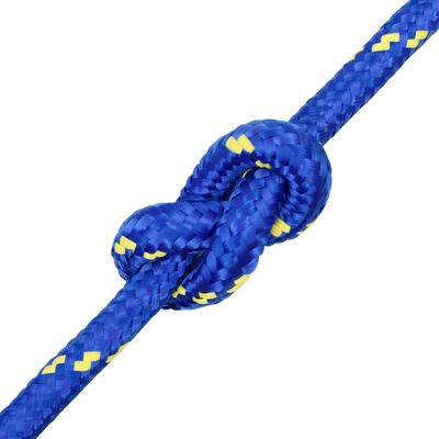 vidaXL Lodní lano modré 20 mm 50 m polypropylen