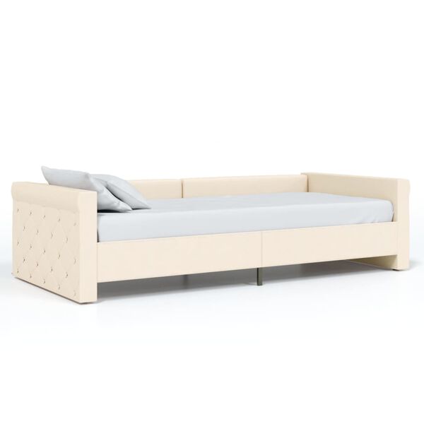 vidaXL V&aacute;lenda s USB kr&eacute;mov&aacute; textil 90 x 200 cm