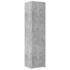 vidaXL Skř&iacute;ň highboard betonově &scaron;ed&aacute; 45x42,5x185 cm kompozitn&iacute; dřevo