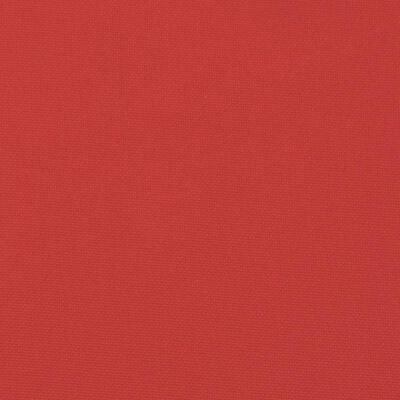 vidaXL Poduška na zahradní lavici červená 100x50x3 cm oxfordská látka