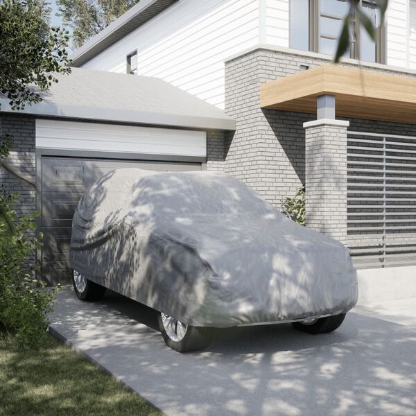 vidaXL Autopotah pro SUV cel&yacute; &scaron;ed&yacute; M netkan&aacute; textilie