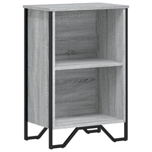 vidaXL Knihovna &scaron;ed&aacute; sonoma 50 x 31 x 74,5 cm kompozitn&iacute; dřevo