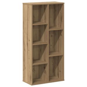 vidaXL Knihovna dub artisan 50 x 25 x 105 cm kompozitn&iacute; dřevo