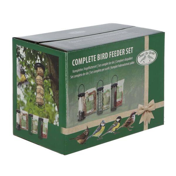 Esschert Design Kompletn&iacute; sada krmen&iacute; pro pt&aacute;ky S 3 ks