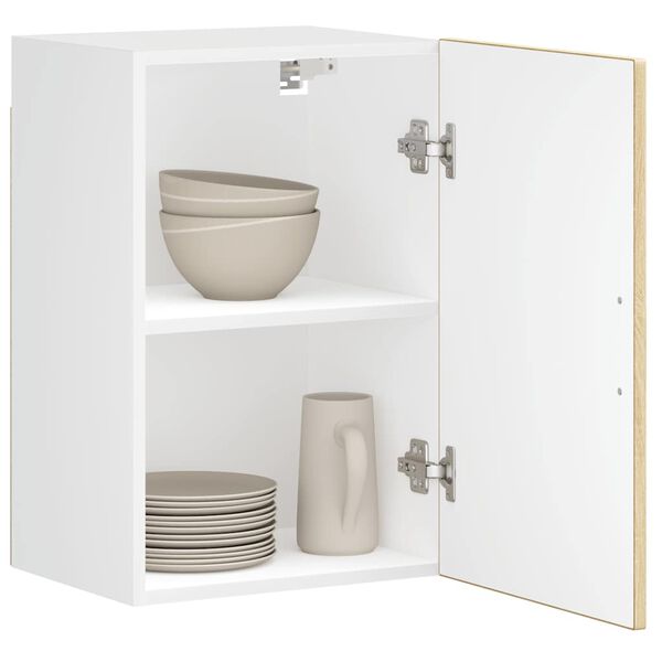 vidaXL Kuchyňsk&aacute; n&aacute;stěnn&aacute; skř&iacute;ňka "Porto" dub sonoma kompozitn&iacute; dřevo