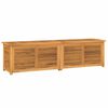 vidaXL Zahradní úložný box s vložkou 200 x 50 x 55 cm masivní teak