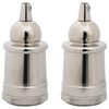 vidaXL Sv&iacute;tidla 2 ks Satin Nickel E27