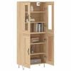 vidaXL Skř&iacute;ň highboard dub sonoma 69,5 x 34 x 180 cm kompozitn&iacute; dřevo