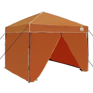 vidaXL Plachtov&yacute; Stan 243 x 243 x 251 cm Oranžov&aacute; textil