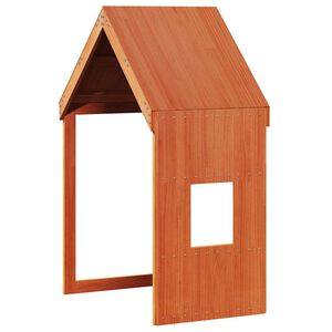 vidaXL Střecha na dětskou postel voskově hněd&aacute; 60x89x134,5 cm borovice