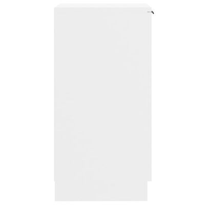 vidaXL Botník bílý 30 x 35 x 70 cm kompozitní dřevo