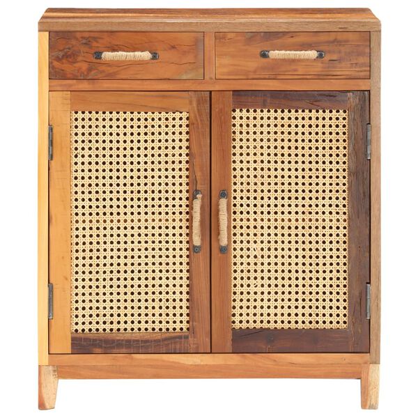 vidaXL Př&iacute;born&iacute;k 65 x 35 x 75 cm masivn&iacute; recyklovan&eacute; dřevo