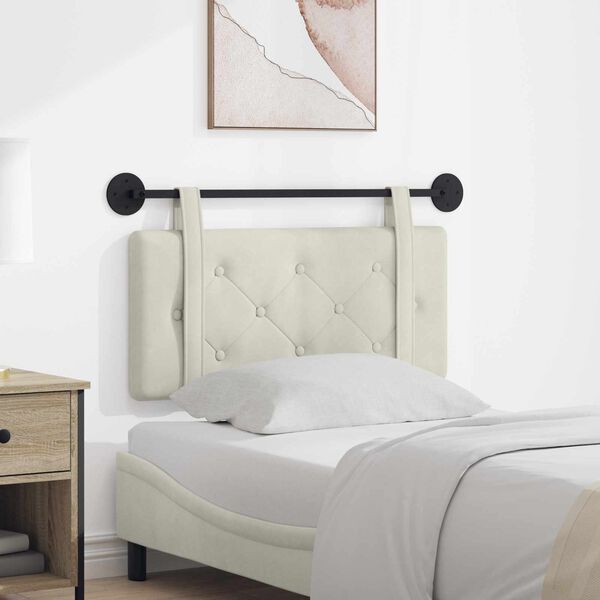 vidaXL Z&aacute;věsn&aacute; čeln&iacute; deska N&aacute;stěnn&yacute; Kr&eacute;mov&aacute; 90 x 55 x 5 cm samet