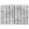 vidaXL TV wall cabinet N&aacute;stěnn&yacute; Betonově &scaron;ed&aacute; 59,5 x 31 x 40 cm