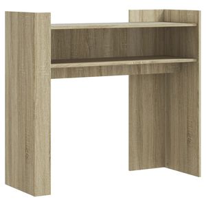 vidaXL Konzolov&yacute; stolek dub sonoma 100 x 35 x 90 cm kompozitn&iacute; dřevo
