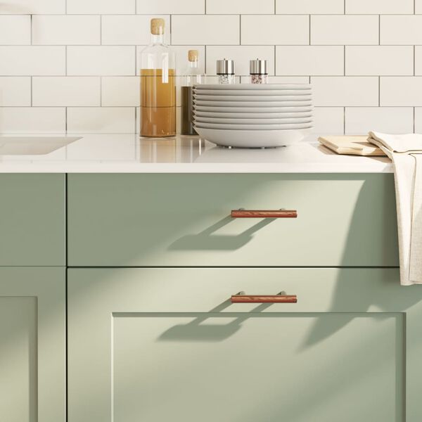 vidaXL N&aacute;bytkov&eacute; &uacute;chytky 20 ks bronzov&eacute; 64 mm nerezov&aacute; ocel