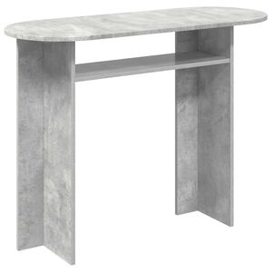 vidaXL Konzolov&yacute; stolek Betonově &scaron;ed&aacute; 100 x 39,5 x 75 cm