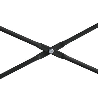 vidaXL Počítačový stůl černý 110 x 72 x 70 cm dřevotříska