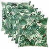 vidaXL Povlak na pol&scaron;t&aacute;ř 6 pcs HEERLEN Vzor listů 65 x 65 cm Polyester
