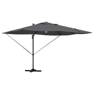 vidaXL Slunečn&iacute;k Antracit 351 x 250 x 253 cm Polyester a hlin&iacute;k
