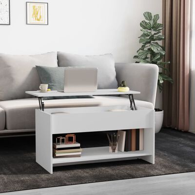vidaXL Konferenční stolek bílý 102 x 50 x 52,5 cm kompozitní dřevo