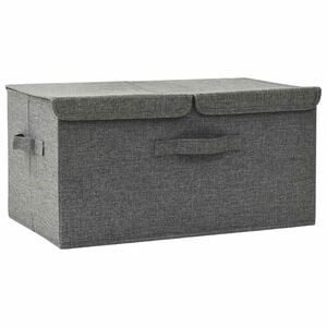 vidaXL &Uacute;ložn&yacute; box textil 50 x 30 x 25 cm antracitov&yacute;