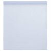 vidaXL Window Film Nastaviteln&eacute; Mražen&aacute; b&iacute;l&aacute; 23.6 x 787.4 in PVC
