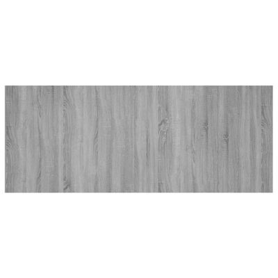 vidaXL Čelo postele šedé sonoma 200 x 1,5 x 80 cm kompozitní dřevo