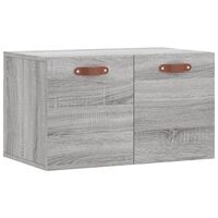 vidaXL Nástěnná skříňka šedá sonoma 60 x 36,5 x 35 cm kompozitní dřevo