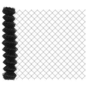 vidaXL Plot z řetězov&yacute;ch odkazů 10 x 1,2 m Ocel &Scaron;ed&aacute;