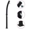 vidaXL Sol&aacute;rn&iacute; sprcha čern&aacute; 214 cm 20 l