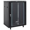 vidaXL 15U s&iacute;ťov&aacute; skř&iacute;ň s otočn&yacute;mi nohami 19" IP20 60x45x86 cm