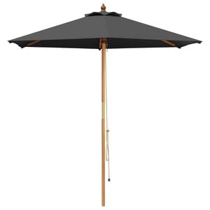 vidaXL Zahradn&iacute; slunečn&iacute;k &Oslash; 270 x 248 cm Masivn&iacute; eukalyptov&eacute; dřevo