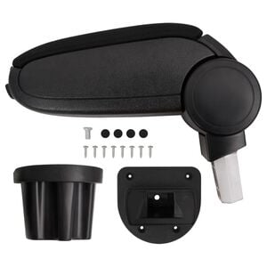 vidaXL Loketn&iacute; opěrka do auta čern&aacute; 13,5 x 32,5 x (31&ndash;46,5) cm ABS