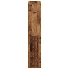 vidaXL Dělic&iacute; stěna old wood 100 x 33 x 156,5 cm kompozitn&iacute; dřevo