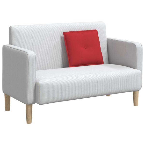 vidaXL Pol&scaron;t&aacute;ř na z&aacute;da Červen&aacute; 50 x 19 x 45 cm textil