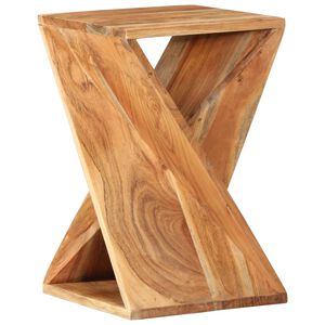 vidaXL Odkl&aacute;dac&iacute; stolek 35 x 35 x 55 cm masivn&iacute; ak&aacute;ciov&eacute; dřevo