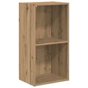vidaXL Knihovna dub artisan 40 x 30 x 77 cm kompozitn&iacute; dřevo