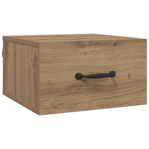 vidaXL Nočn&iacute; skř&iacute;ňka Uměleck&yacute; dub 35 x 35 x 20 cm Kompozitn&iacute; dřevo