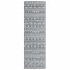 vidaXL Venkovn&iacute; koberec ARAKIL &scaron;ed&yacute; 80x250 cm PP