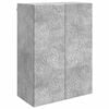vidaXL N&aacute;stěnn&aacute; skř&iacute;ň Betonově &scaron;ed&aacute; 66 x 34,5 x 90 cm Kompozitn&iacute; dřevo