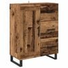 vidaXL Serv&iacute;rovac&iacute; skř&iacute;ň se z&aacute;suvkou Star&eacute; dřevo 69,5 x 34 x 90 cm