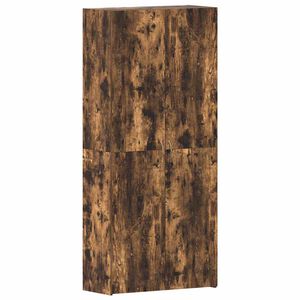 vidaXL Skř&iacute;ň na obuv V&iacute;cebarevn&yacute; 80 x 35.5 x 180 cm Kompozitn&iacute; dřevo