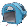 vidaXL Auto stan se střechou Modr&aacute; 200 x 170 x 170 cm Polyester a ocel